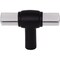 Jeffrey Alexander 2" Matte Black Carmen Cabinet "T" Knob 775L-MB - alternate 4